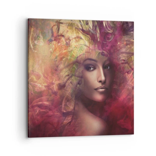 Schilderen op canvas - Ik ben hier! - 70x70 cm