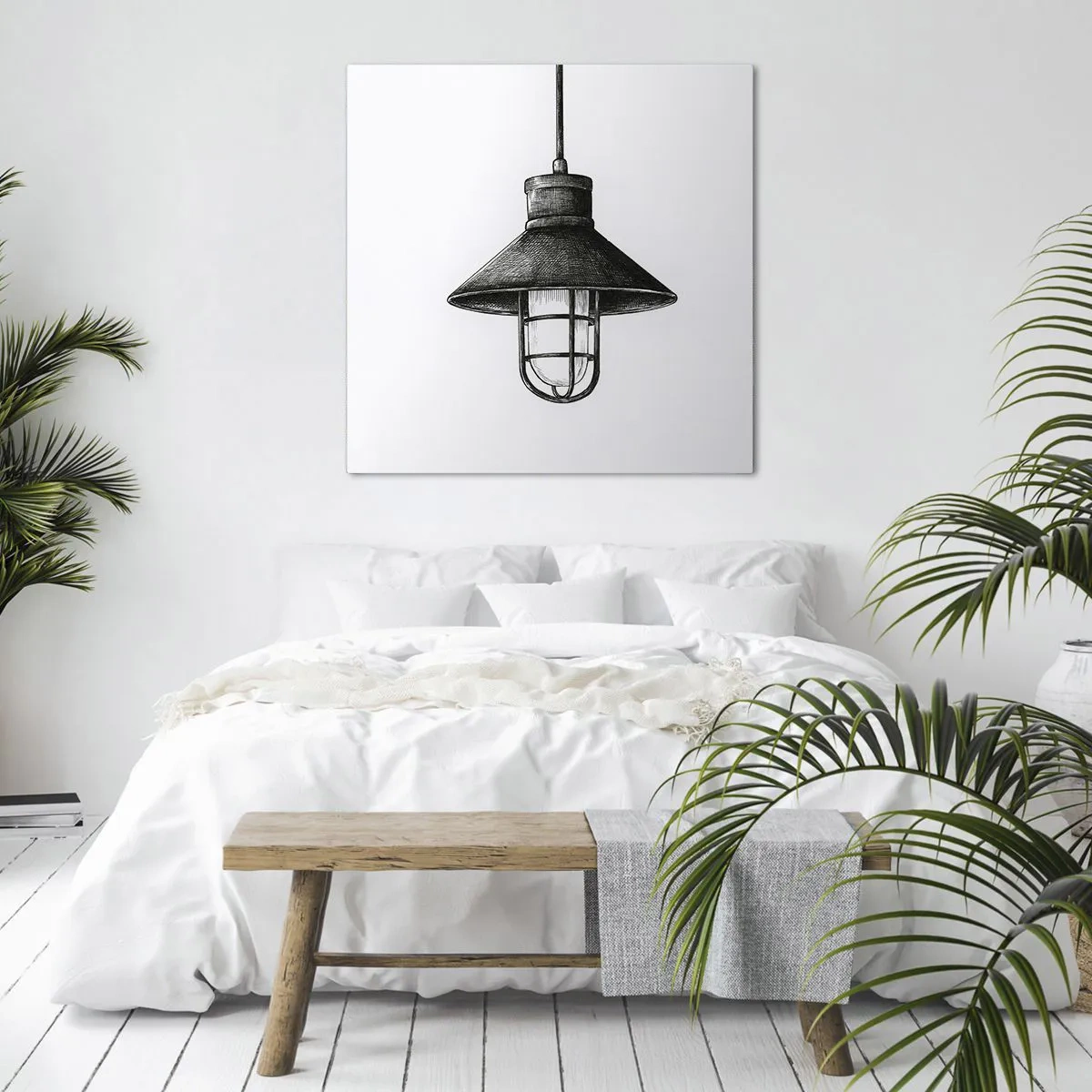 Schilderen op canvas - Zoals jaren geleden… - 60x60 cm