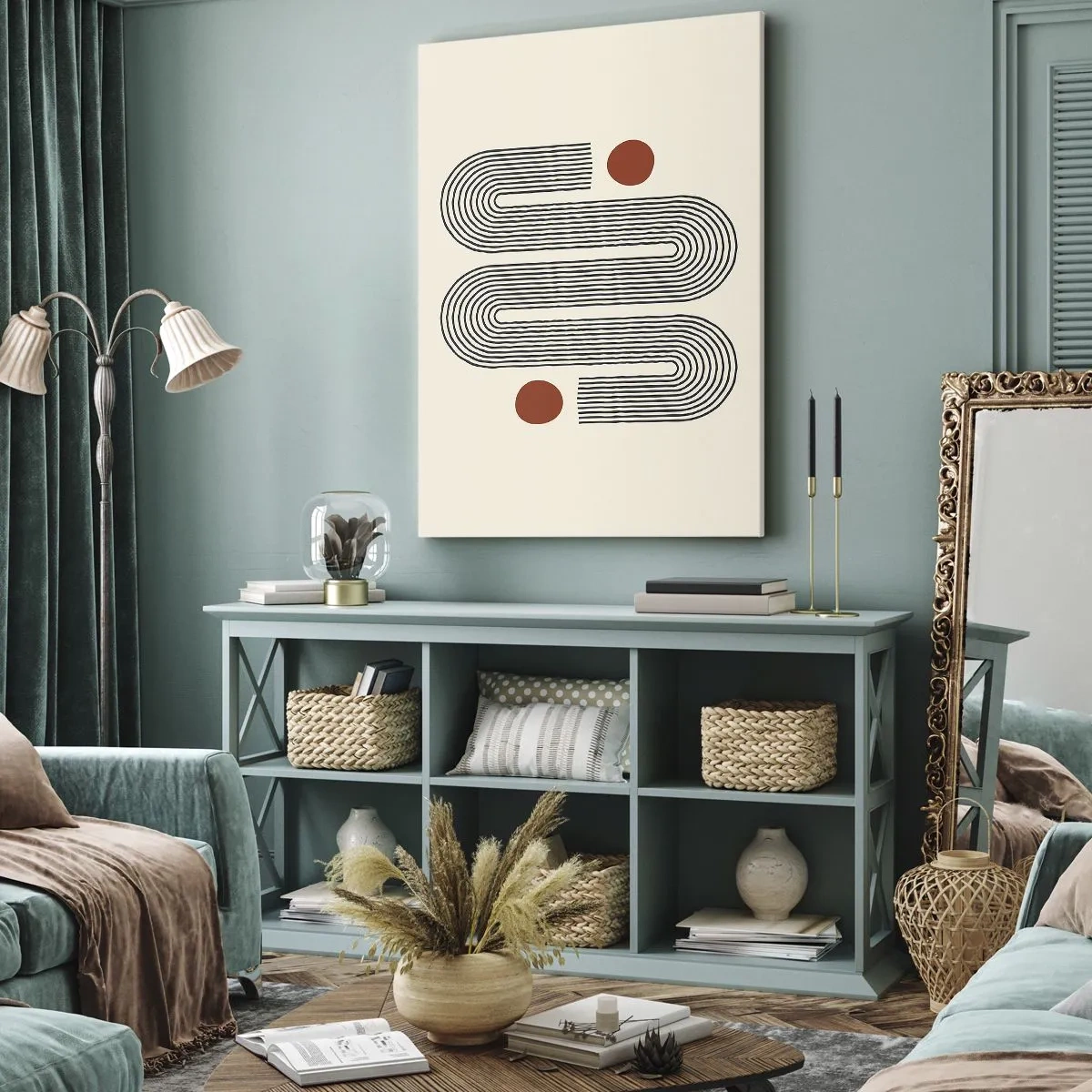 Schilderen op canvas - Van het begin tot het eind - 70x100 cm