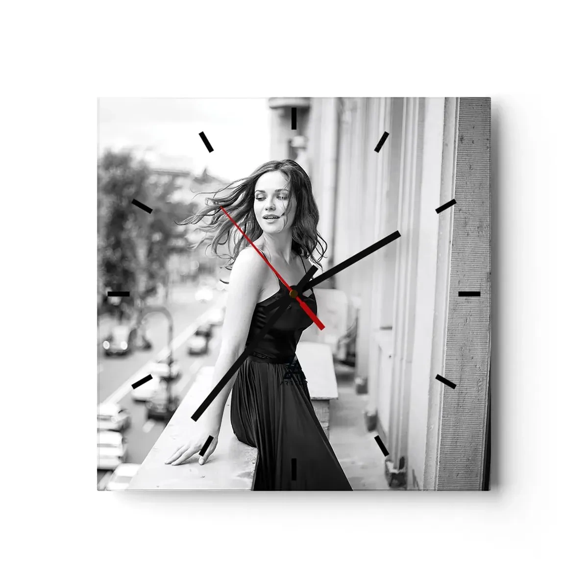 Wandklok - Klok - Zeker een Parijzenaar - 40x40 cm