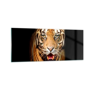 Schilderen op glas - Wildheid in het hart - 100x40 cm