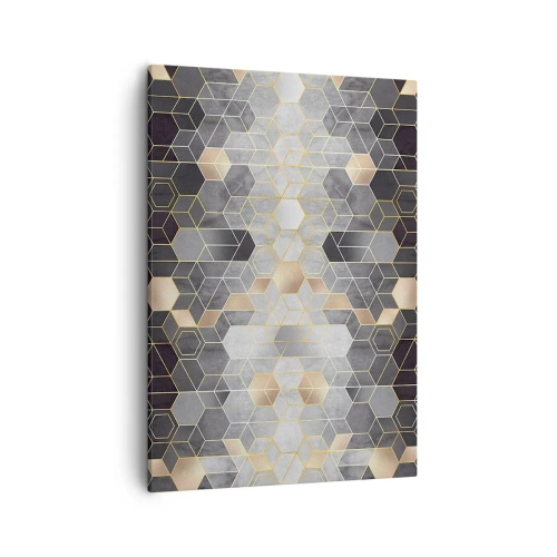 Schilderen op canvas - Diamant samenstelling - 50x70 cm