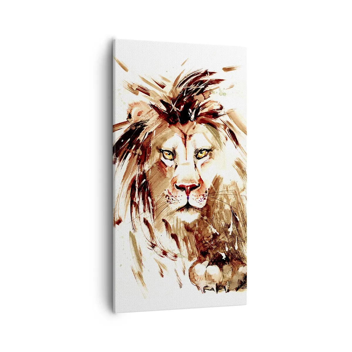 Schilderen op canvas - Kracht en waardigheid - 55x100 cm