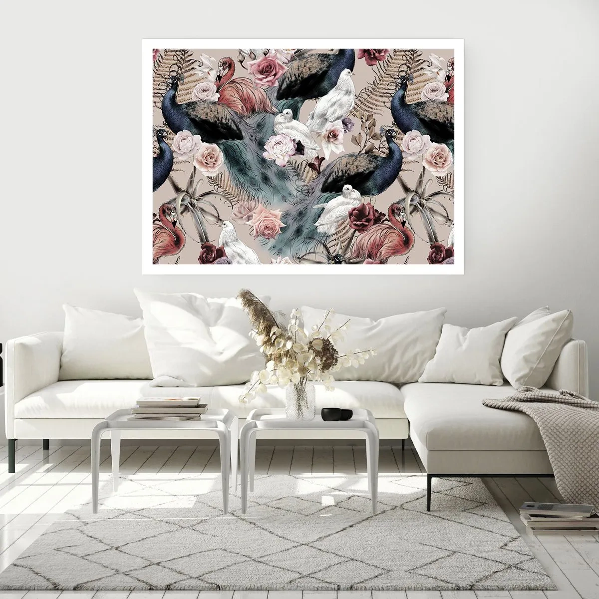 Poster - In de paleistuin - 100x70 cm