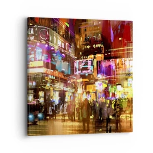 Schilderen op canvas - In een zee van licht - 40x40 cm