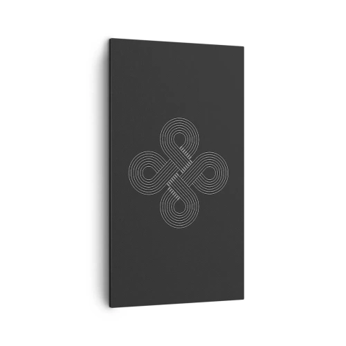 Schilderen op canvas - In de Keltische geest - 45x80 cm