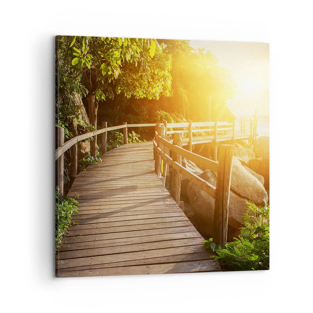 Schilderen op canvas - Nog een beurt, nog een wonder - 50x50 cm