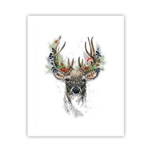 Poster - In een feestelijk gewaad - 40x50 cm