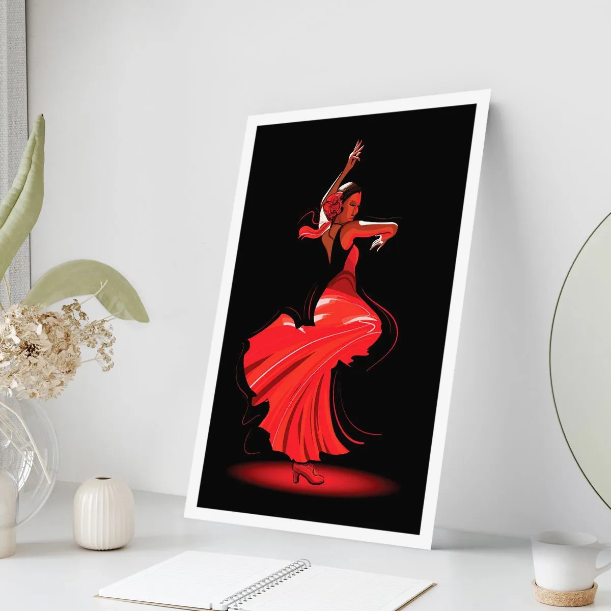 Poster - De vurige geest van flamenco - 61x91 cm
