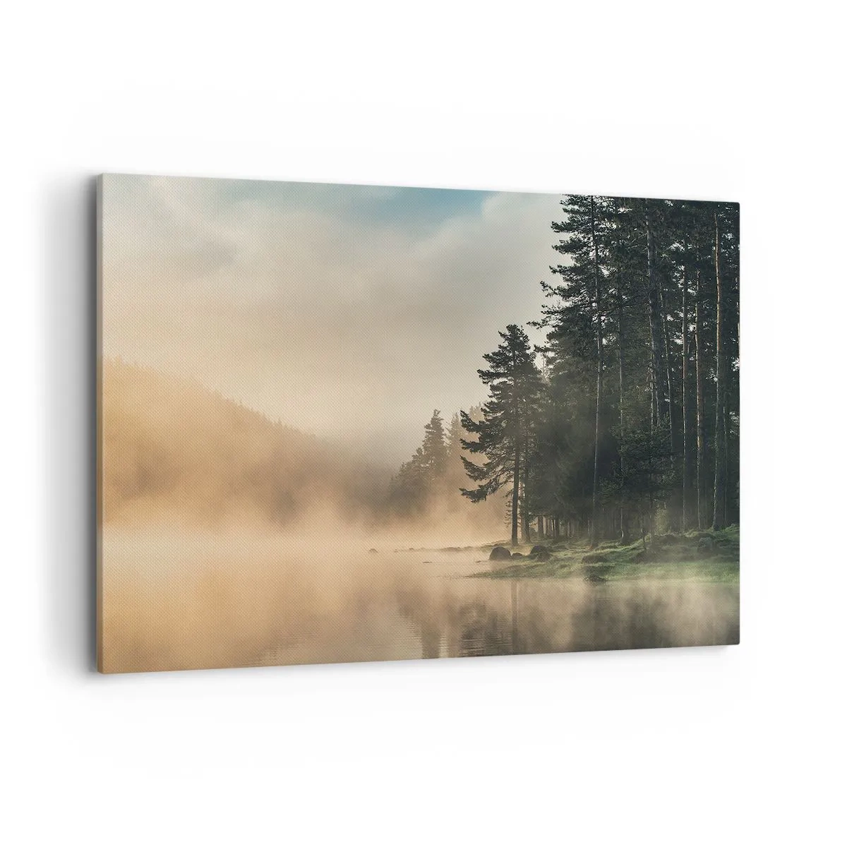 Schilderen op canvas - De geboorte van de dag - 100x70 cm