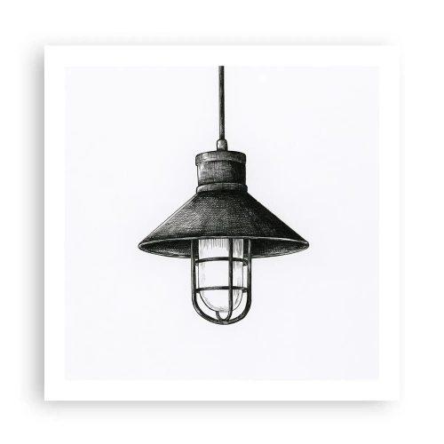 Poster - Zoals jaren geleden… - 60x60 cm