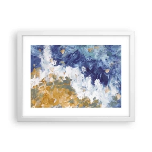 Poster in een witte lijst - Dans der Elementen - 40x30 cm