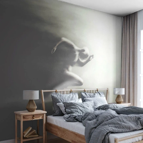 Zelfklevend Fotobehang Deluxe Sticker - Niet te stopen - Sport, Rennen, Duisternis - 450x315 cm