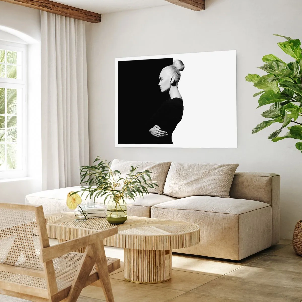 Poster - Gewoon een vrouw - 40x30 cm