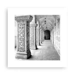 Poster - En waar naar toe….? - 30x30 cm