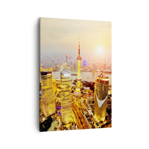 Schilderen op canvas - Aziatische droom - 50x70 cm