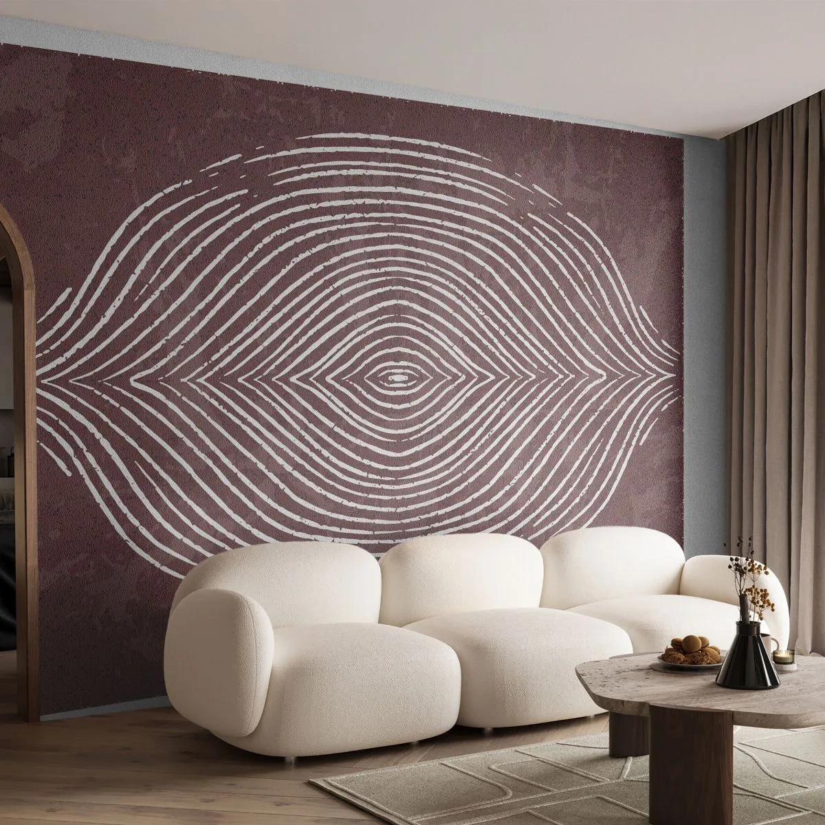 Fotobehang Standard Eco - De ruimte spreekt - Boho, Op leeftijd, Deel - 150x105 cm