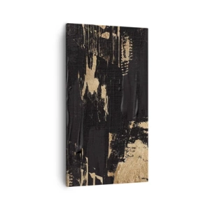 Schilderen op canvas - Spoor van aanraking - 45x80 cm