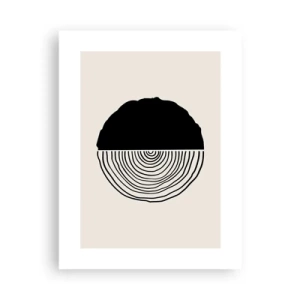 Poster - Half om half - 30x40 cm