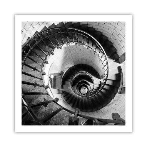 Poster - Hoger en hoger - 60x60 cm
