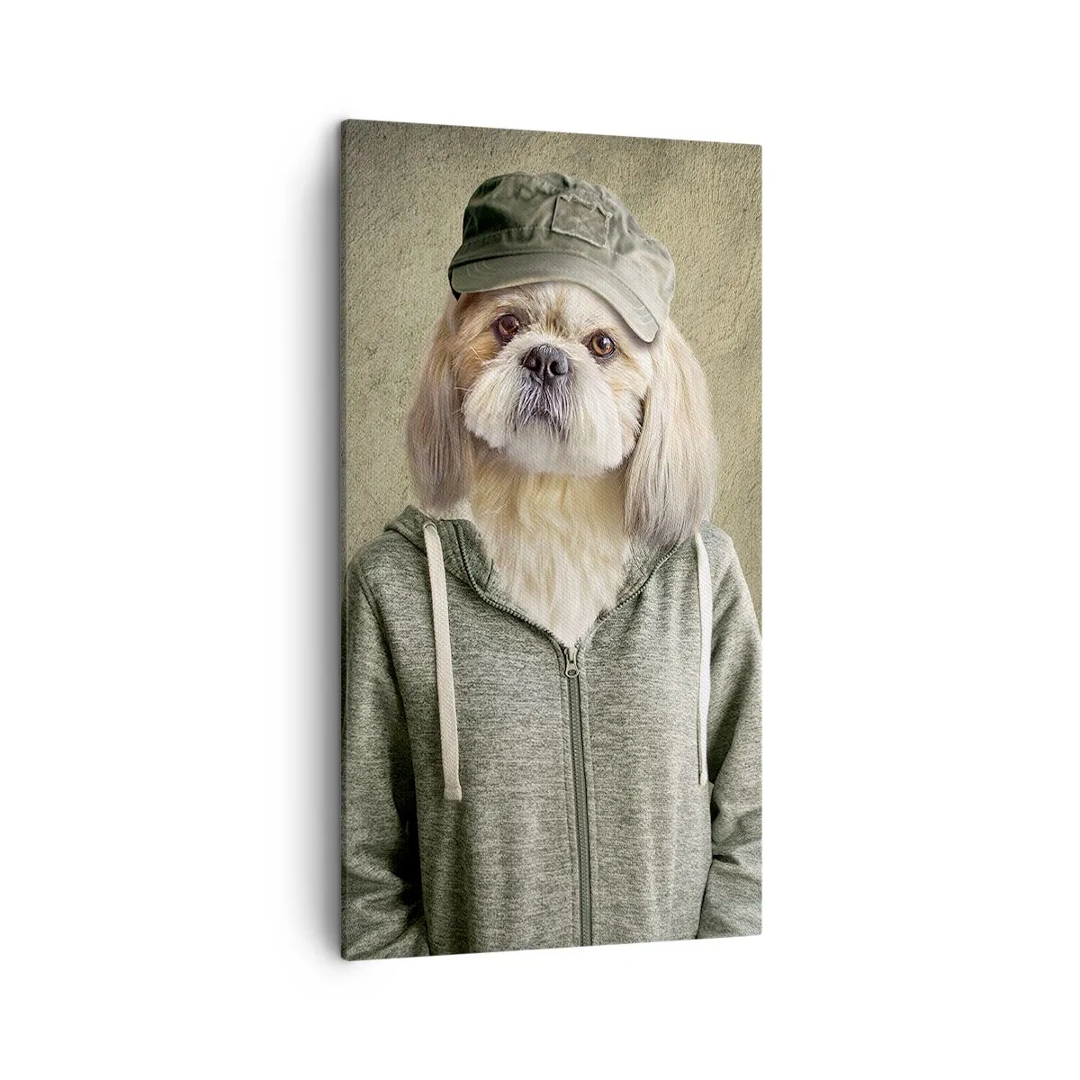 Schilderen op canvas - Ik heb liever losser - 45x80 cm