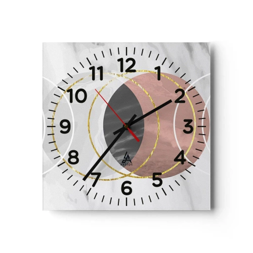 Wandklok - Klok - Muziek van de sferen - 30x30 cm