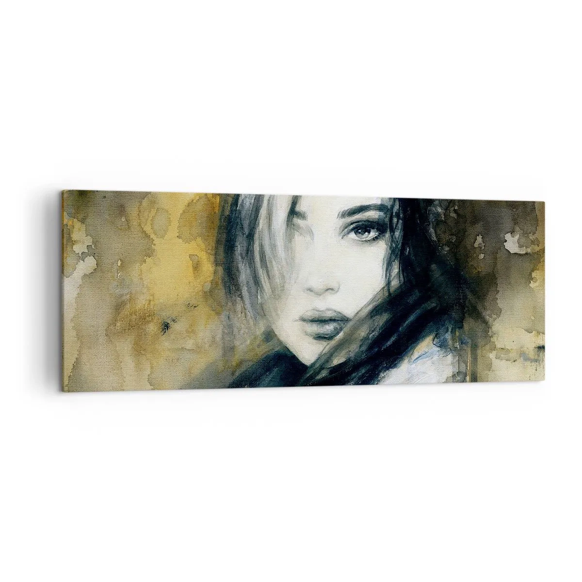 Schilderen op canvas - onschuldiger of sensueler? - 140x50 cm