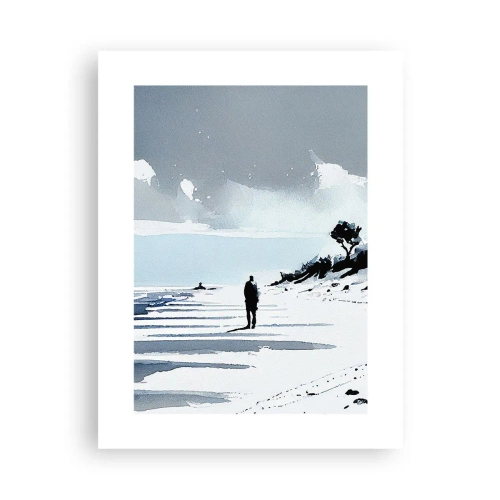 Poster - Alleen - 30x40 cm