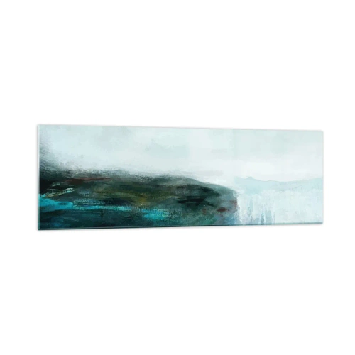 Schilderen op glas - Nautische abstractie - 160x50 cm