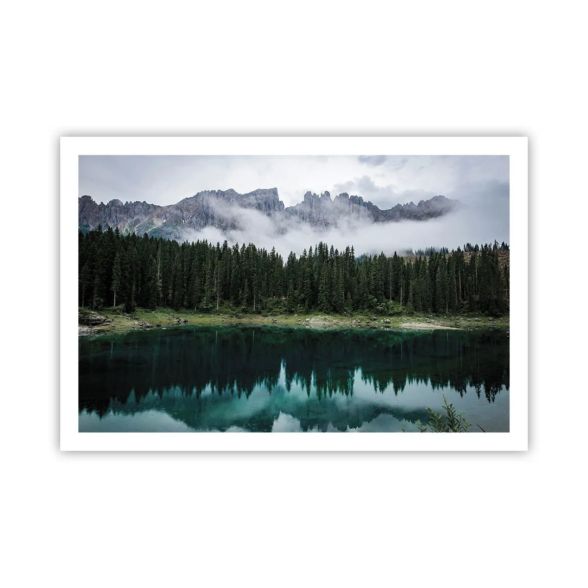 Poster - Stil, stil, laten we het drinkwater niet wakker maken... - 91x61 cm