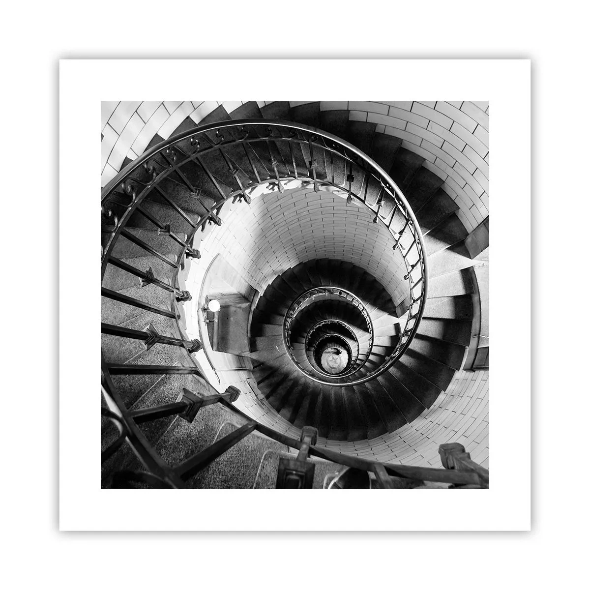 Poster - Hoger en hoger - 40x40 cm