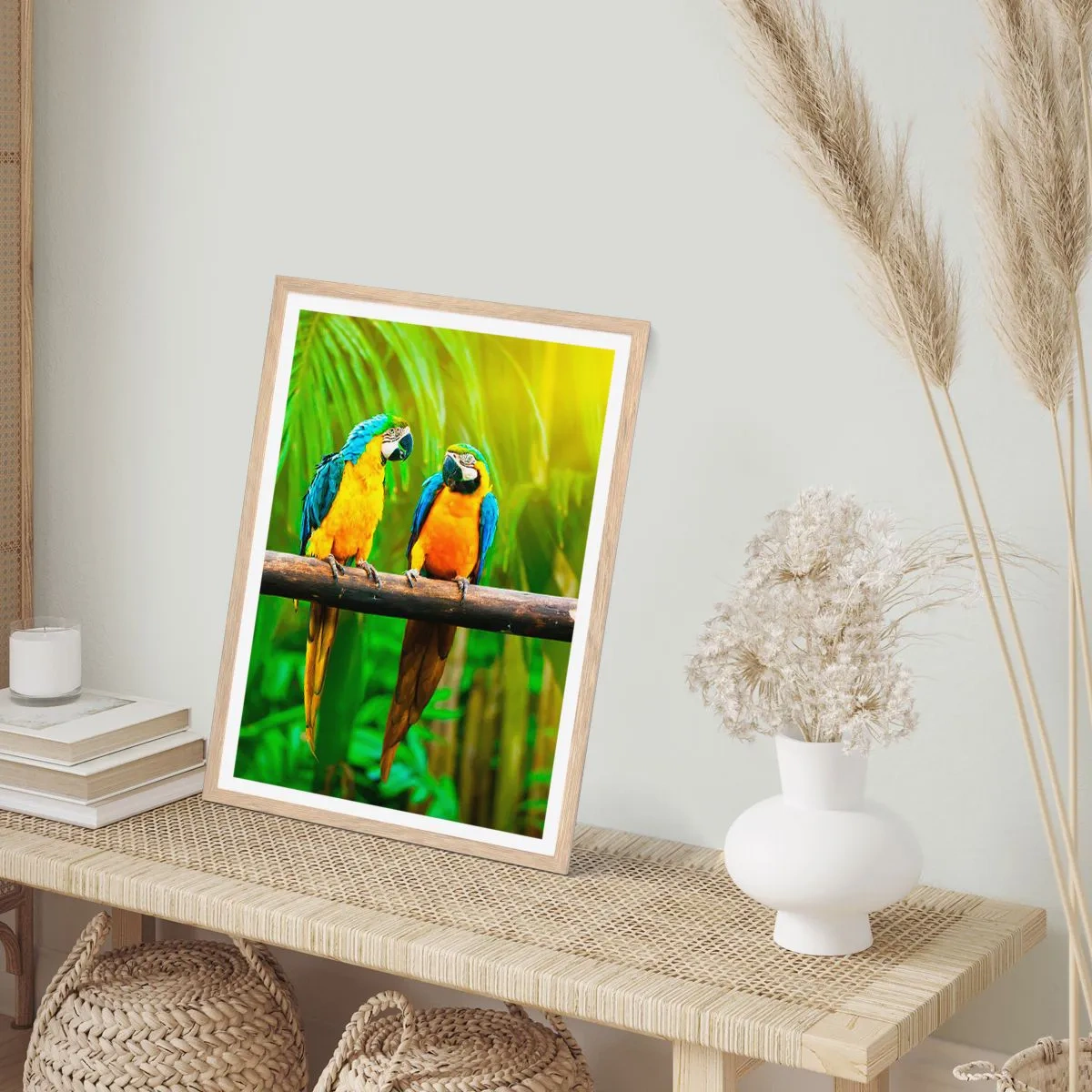 Een poster in een licht eiken lijst - En heb je gehoord dat ze...? - 40x50 cm