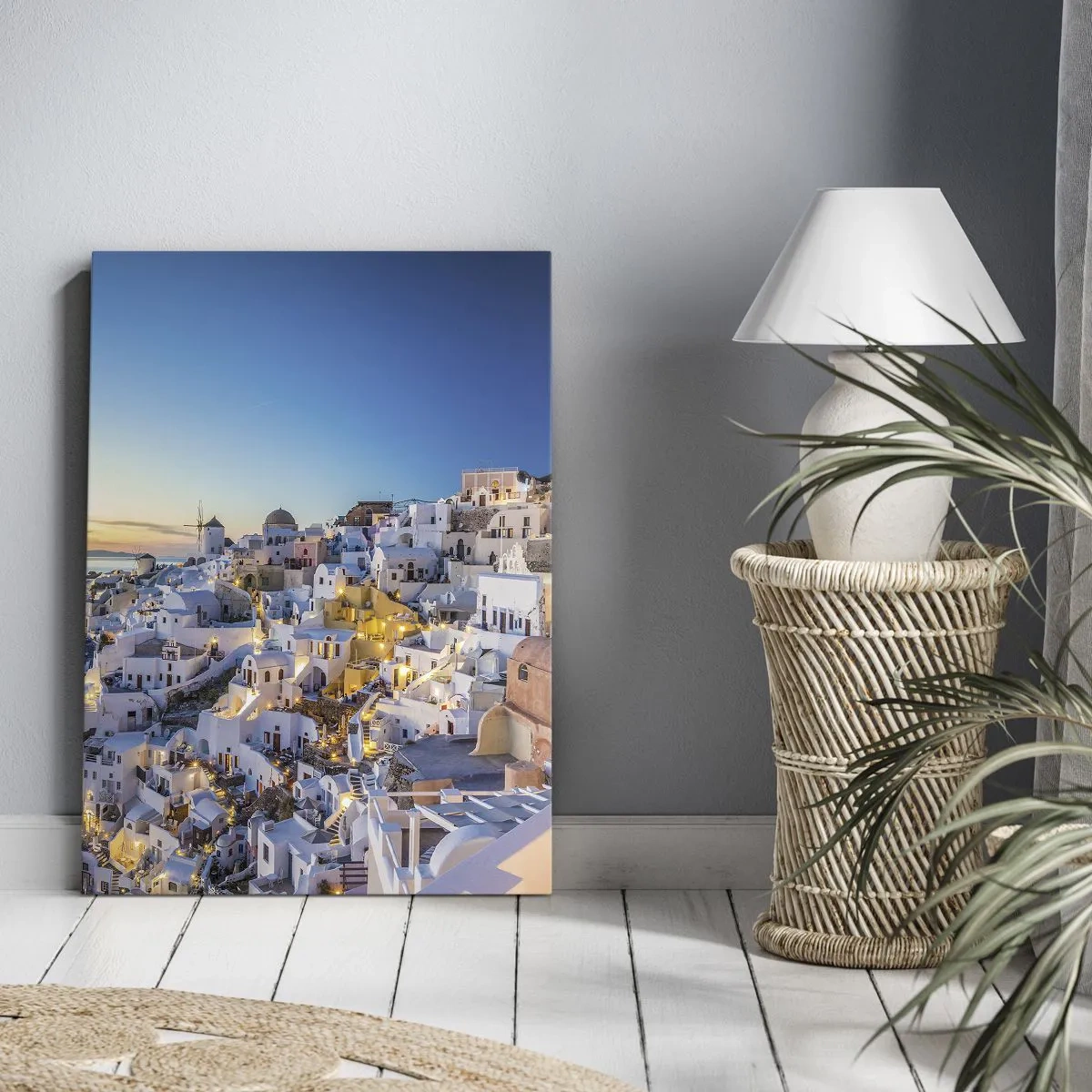 Schilderen op canvas - De essentie van Grieksheid - 55x100 cm