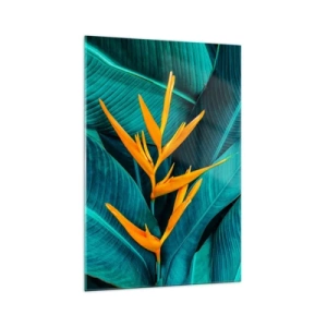 Schilderen op glas - Eden bloem - 70x100 cm
