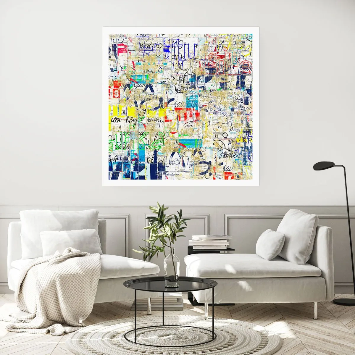 Poster - Het is gewoon een lust voor het oog - 60x60 cm