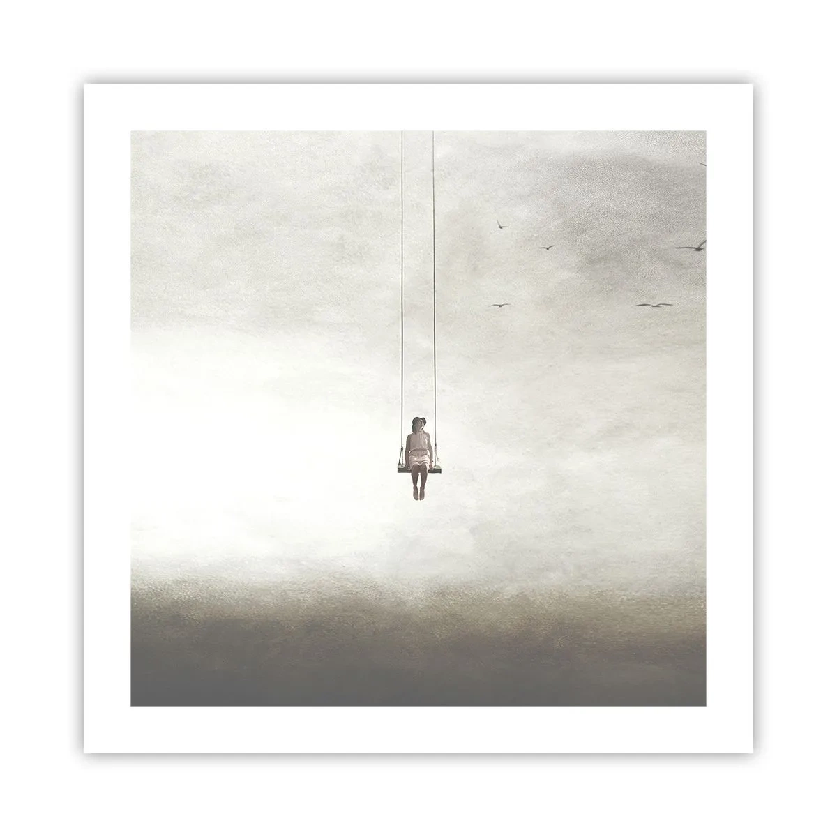 Poster - Een kind in ons - 50x50 cm