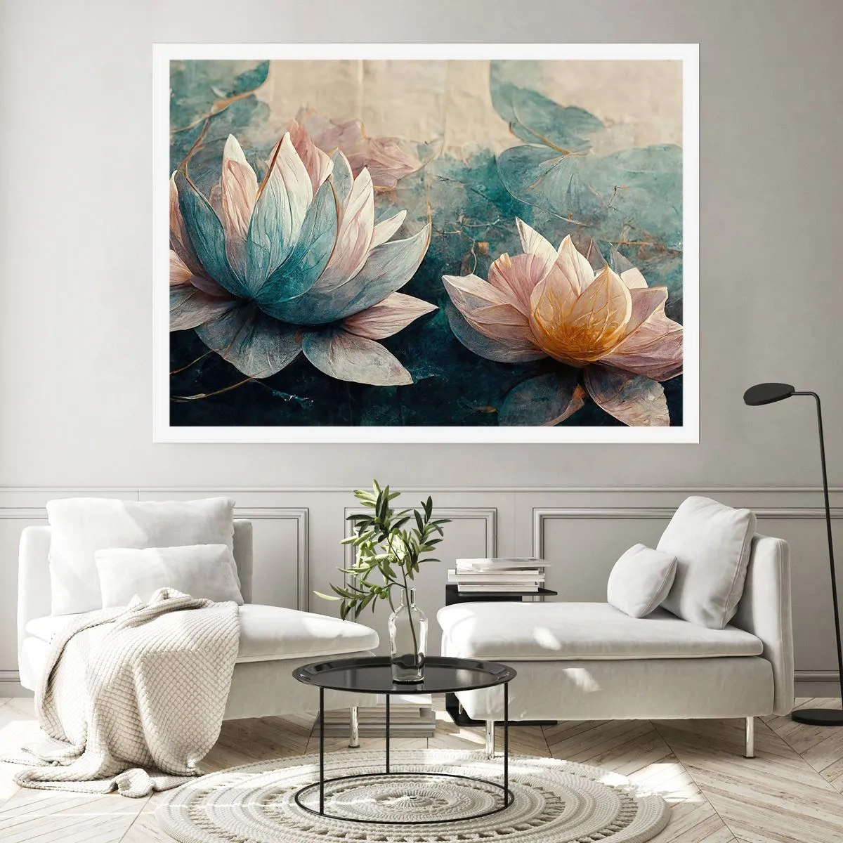 Poster - Sterren van het meer - 50x40 cm