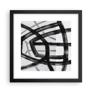 Poster in een zwarte lijst - Diepte opbouwen - 30x30 cm