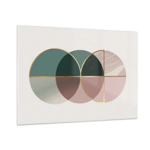 Schilderen op glas - Wiel voor wiel... - 100x70 cm