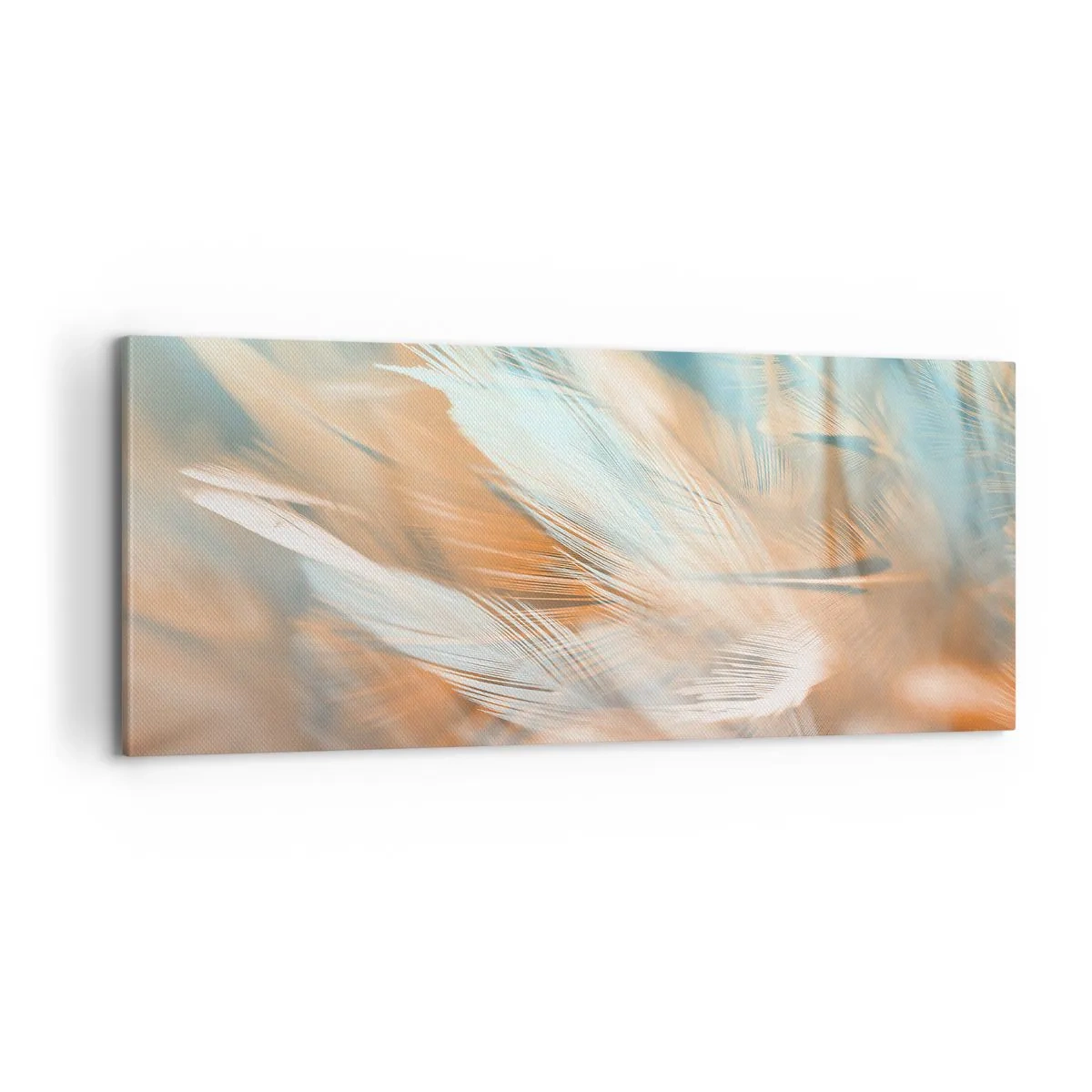 Schilderen op canvas - In het land van zachtheid - 100x40 cm