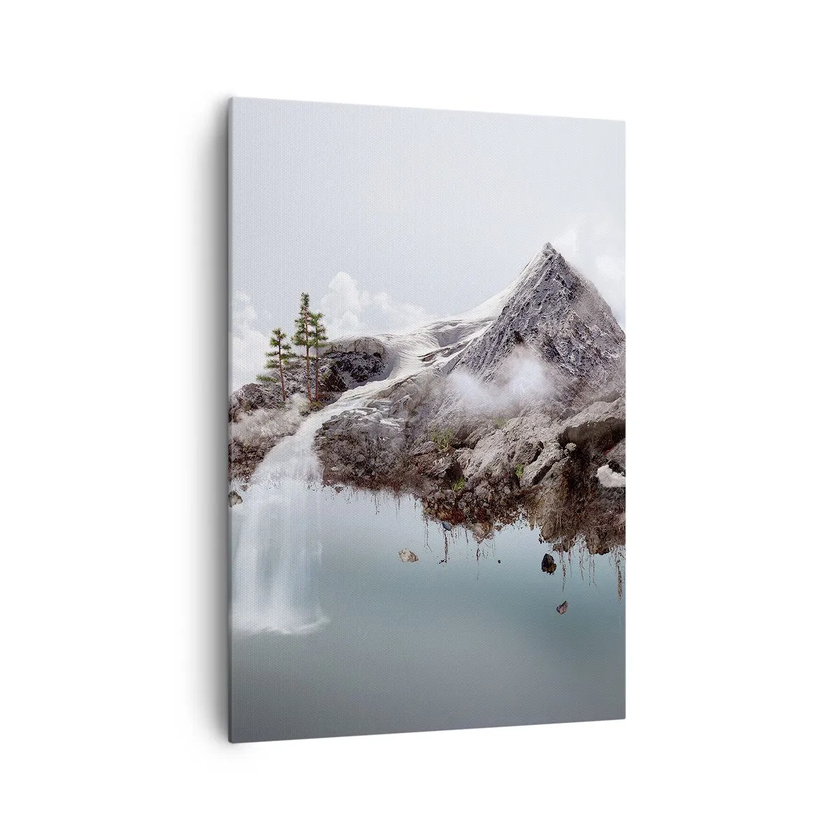 Schilderen op canvas - Gezien met het oog van een surrealist - 70x100 cm