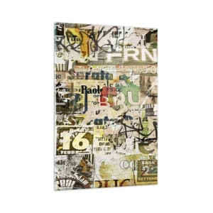 Schilderen op glas - O, het gebeurt... - 80x120 cm