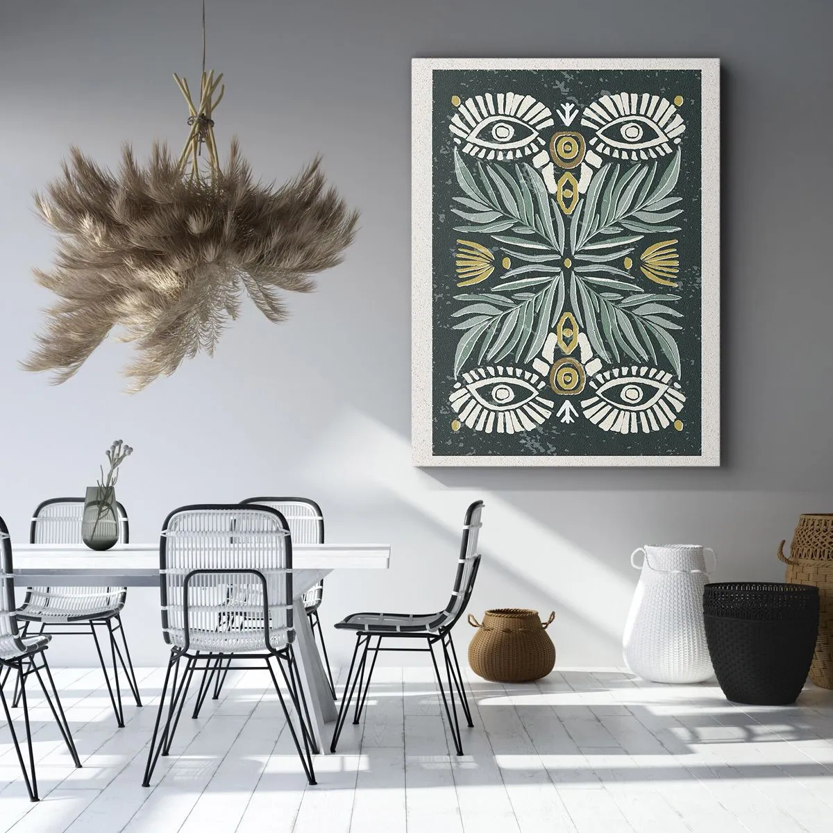Schilderen op canvas - Als een volksuitsnede - 50x70 cm