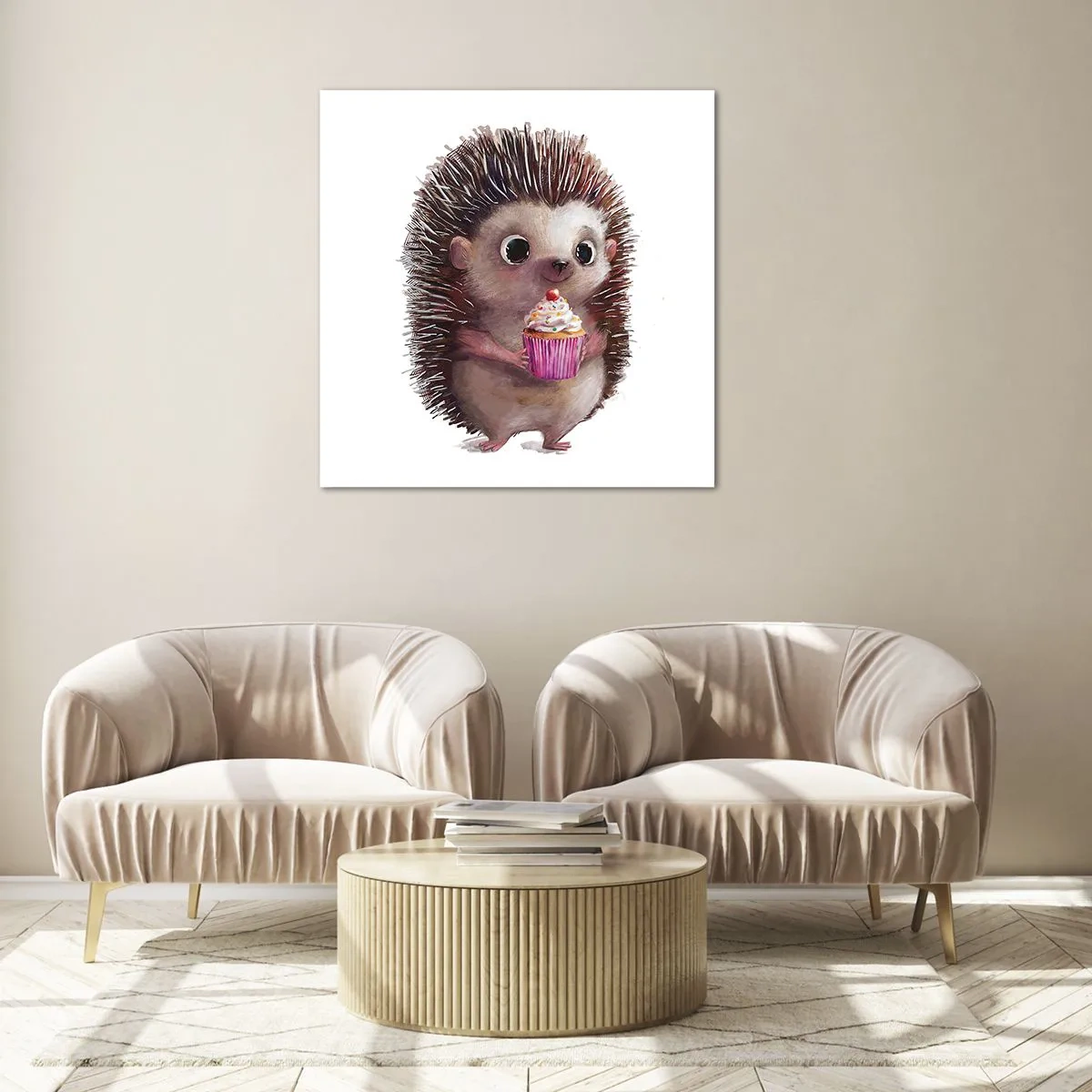 Schilderen op glas - De vakantie is elke dag - 40x40 cm