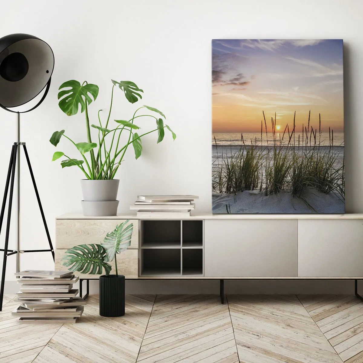 Schilderen op canvas - Kijk, denk, voel - 80x120 cm