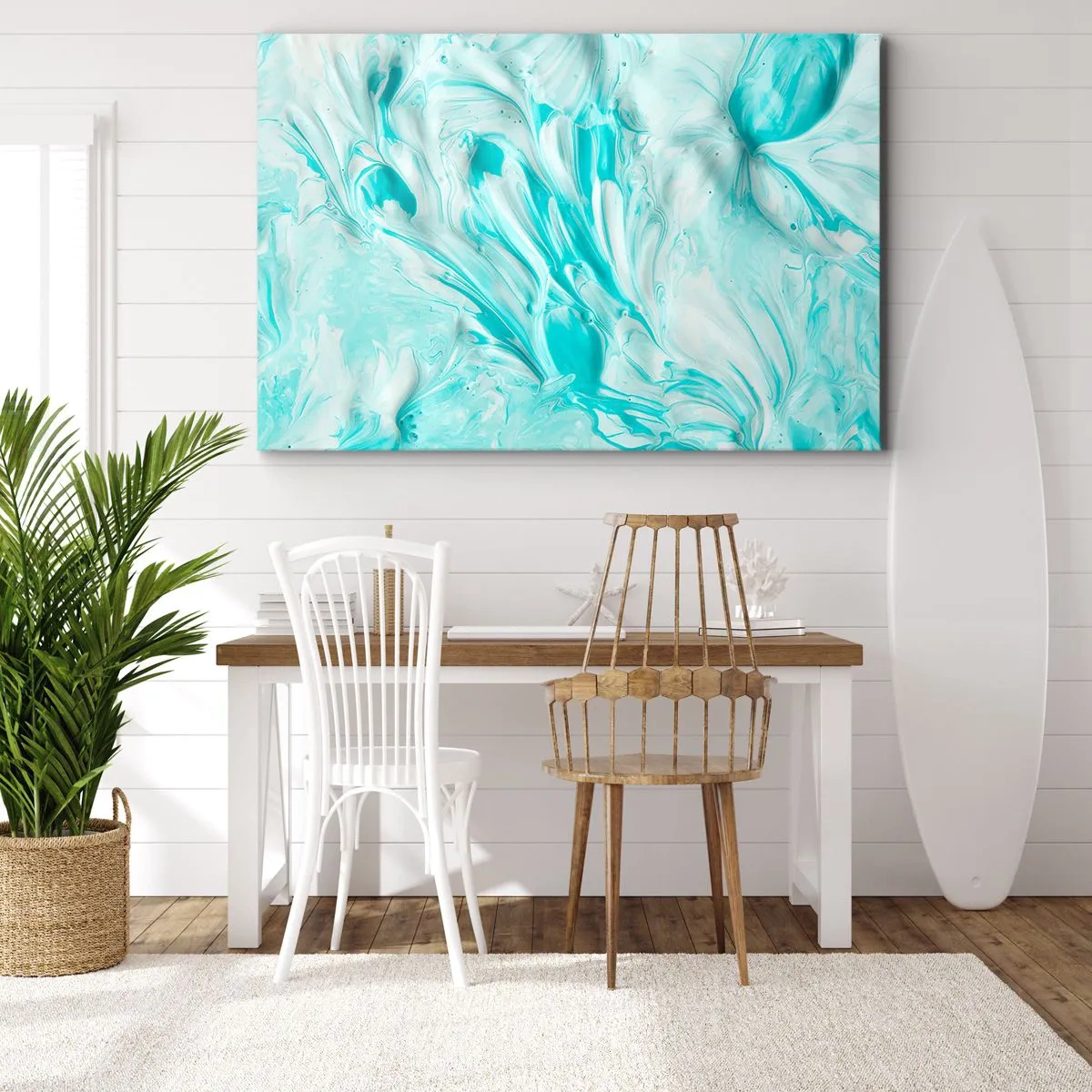 Schilderen op canvas - Voor altijd samen - 100x70 cm