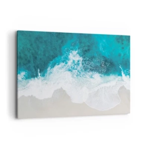 Schilderen op canvas - Natuurlijke streling - 120x80 cm
