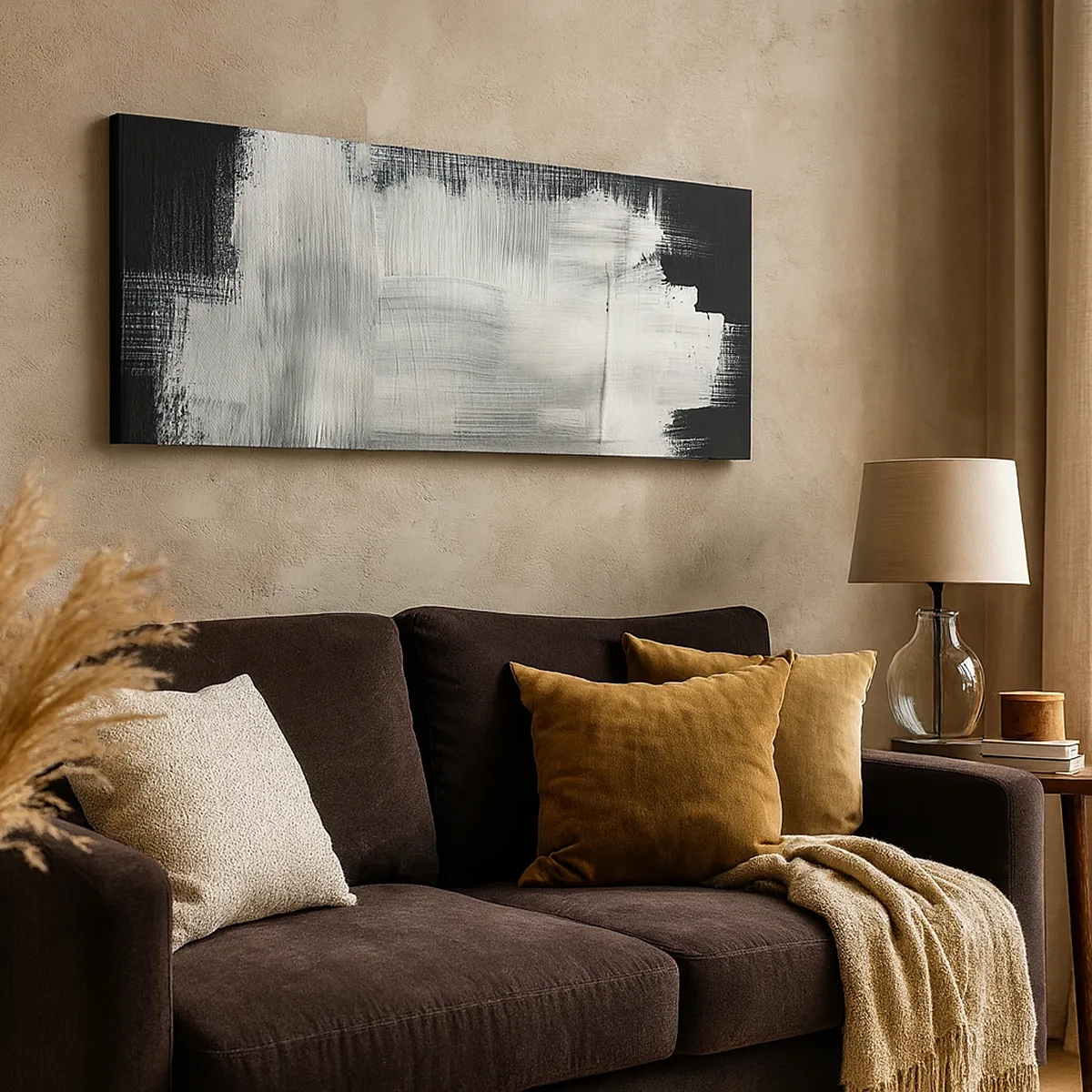 Schilderen op canvas - Geweven van verticaal en horizontaal - 30x30 cm