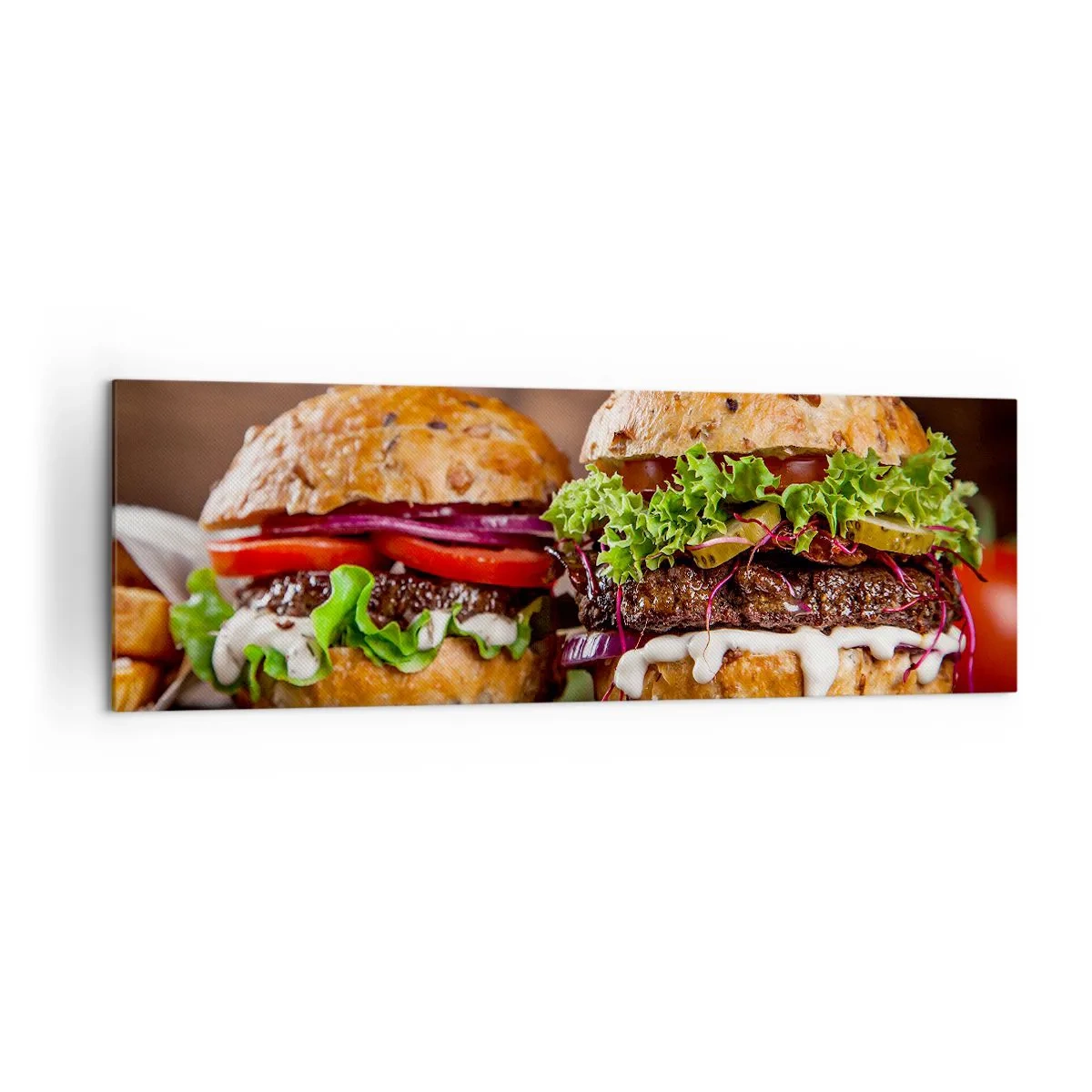 Schilderen op canvas - Amerikaanse droom - 160x50 cm