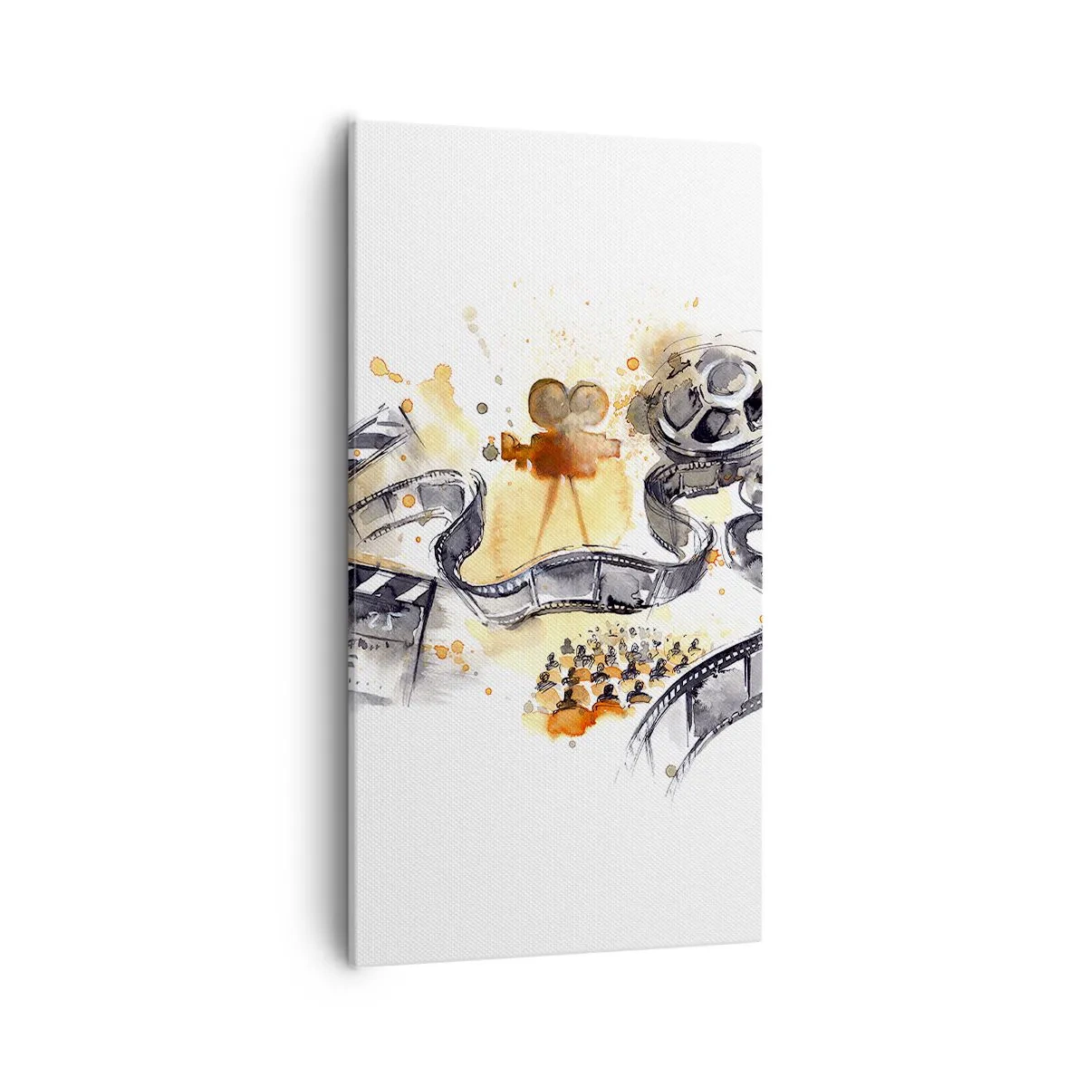 Schilderen op canvas - In het land van dromen - 55x100 cm